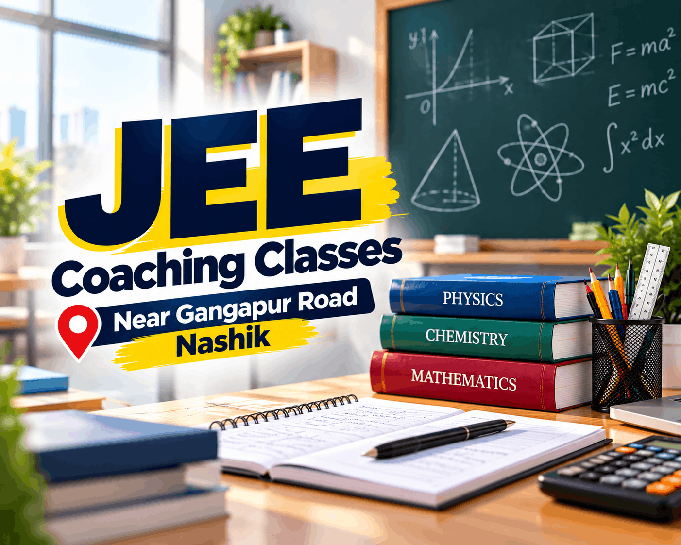 Top JEE Classes in Old Gangapur Naka, Nashik – Best JEE Coaching